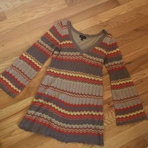 Bebe Bell Sleeve Dress